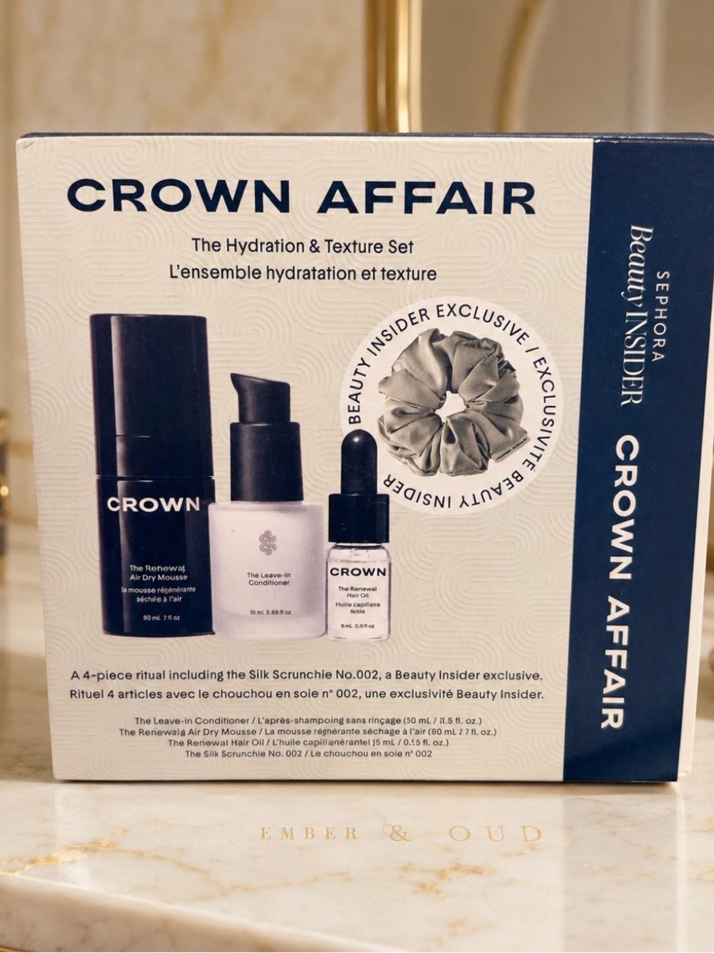 NEW Crown Affair The Hydration and Texture Set